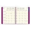 Soft Touch 17-Month Planner, 10.88 x 8.5, Fuchsia Cover, 17-Month: Aug 2024 to Dec 2025 - 3 of 4