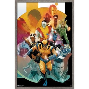 Trends International Marvel Comics - 80th Anniversary Collage Framed Wall Poster Prints - 1 of 4