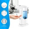 LunaLulinlk Soap Dispenser, Hand Soap Dispenser Waterproof Automatic Soap Dispenser Facial Cleanser Washroom White - 3 of 4