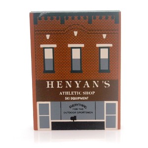 Cat's Meow Village 4.5 Inch Henyan's Athletic Shop Series X Retired Village Buildings - 1 of 4