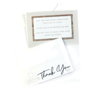 Dicksons Inc Thank You Cards With Chalice 5X3.5' - 1 of 3
