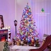 Costway 6/7.5/9 FT Artificial Christmas Tree with  360° Quick Power Connector 598/1086/1714 Pine Needles - image 2 of 4