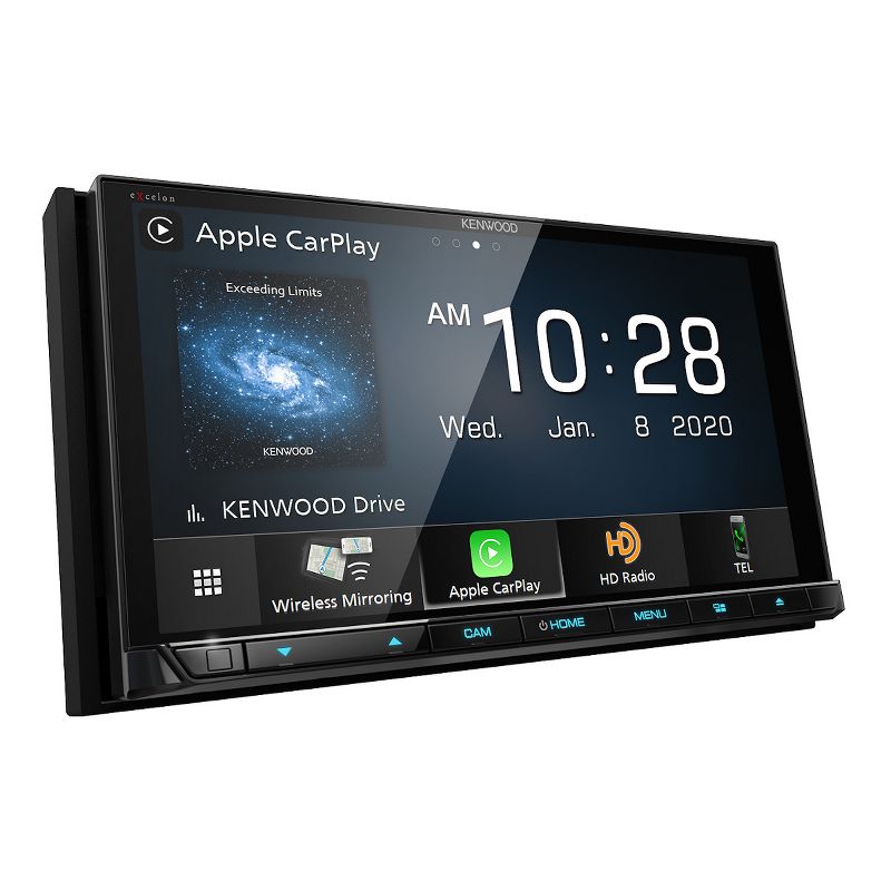 Kenwood DDX9907XR 6.8" CD/DVD Receiver w/ Apple CarPlay and Android Auto, 4 of 12