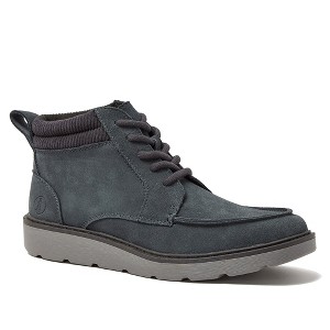 Lands' End Men's Moc Toe Flannel Lined Lace Up Boots - 1 of 4