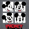 Men's - Disney - Mickey Grid Long Sleeve Graphic T-Shirt - 2 of 4