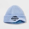 Black History Month Adult Unity Abundance Love Satin-Lined Cuff Beanie - Blue - image 2 of 4