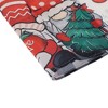 Unique Bargains Christmas Place Mats Flax Red White Green Black 11.8" x 17.7" 2 Pcs - 4 of 4