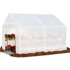 King Canopy 10'x10' Fitted Replacement Greenhouse Cover - 1 of 4