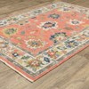 Oriental Weavers Lucca 2889B Salmon Pink / Multi Indoor Area Rug - 3'3" x 5' - 3 of 4
