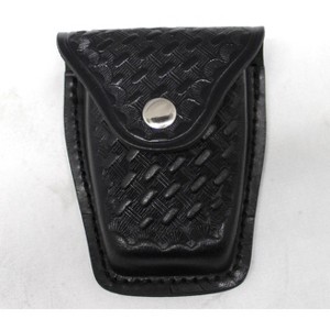 Duty Gear Basketweave Handcuff Case Black by Solar 1 - 1 of 2