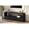 Minimalist TV Stand with 3 Drawers, Sideboard Cabinet with Spacious Surface and Durable Construction for living room - 4 of 4