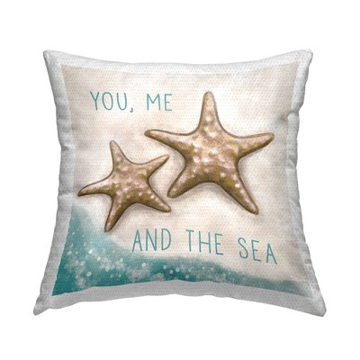 Stupell Industries You Me & Sea Starfish, 18 x 18