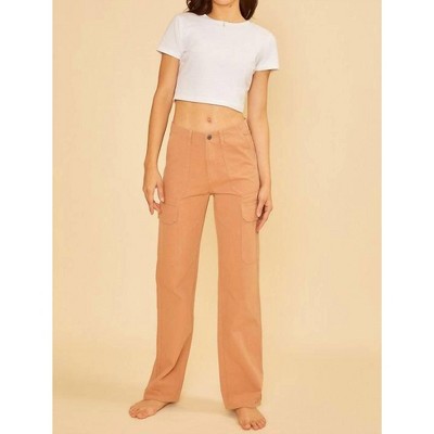 Women's Straight Leg Cargo Pants - AnnieWear