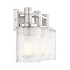 Savoy House Concord 3 - Light Vanity in  Silver/Polished Nickel - 3 of 4