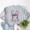 Simply Sage Market Women's Graphic Sweatshirt Bunny With Bandana - 3 of 4