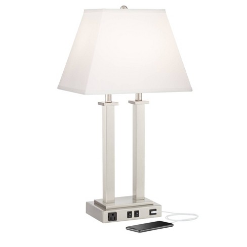 Possini Euro Design Modern Table Lamp, End Table Lamps Bedroom