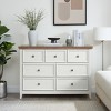 HDZNVF Modern 7 Drawers Dresser, Chest of Drawers Closet Organizers and Storage Clothes Storage Drawers Dressers, Beige - 3 of 4