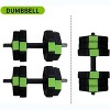 Dumbbells Set, 30 lb Dumbbells Adjustable, Adjustable Dumbbell Bars, Dumbbell Set, Weights for Aerobics, Fitness, Gym, Training - 3 of 4