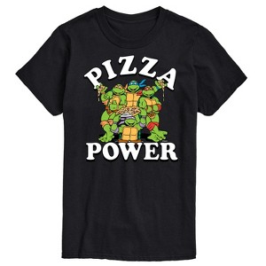 Men's - Teenage Mutant Ninja Turtles - Pizza Power Short Sleeve Graphic T-Shirt - 1 of 4