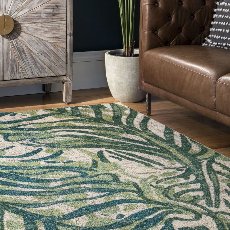 nuLOOM Cali Abstract Floral Area Rug, 5 of 11