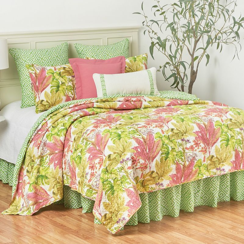 C&F Home Moana Tropical Cotton Quilt Set  - Reversible and Machine Washable, 1 of 8