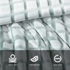 Kenneth Cole Wavy Grid Green 50" X 70" Throw Blanket - 3 of 4