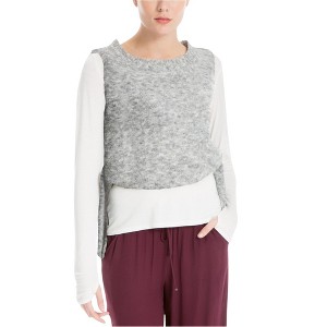 Max Studio London Womens Cropped Side-Tie Pullover Sweater - 1 of 1