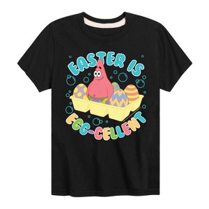 Boys' - SpongeBob Squarepants - Easter Is Egg Short Sleeve Graphic T-Shirt - 1 of 4