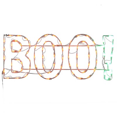36" Halloween Lighted BOO! Sign - National Tree Company