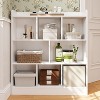 Aoxun Bookshelf Bookcase, Cube Storage Organizer, Wood Display Bookshelf, Storage Shelves - 2 of 4