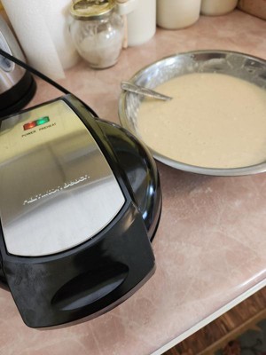 Hamilton Beach® Belgian Waffle Maker & Reviews