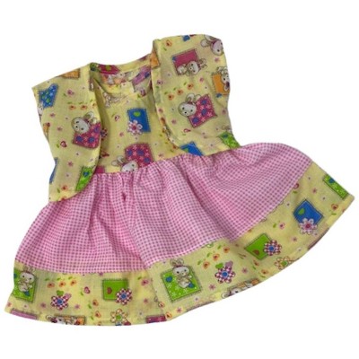 Doll Clothes Superstore Bunny Dress Fits 15-16 Inch Baby Dolls