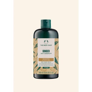 The Body Shop - Ginger Anti-Dandruff Shampoo (400mL / 13.5 oz XXL SIZE) for Dry, Flaky Scalp | Vegan #5028197425500 - 1 of 1