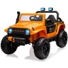 24V Electric Ride On Truck Car for Kids, 2 Seater 4WD/2WD Switchable with Remote Control, 4x45W Powerful Engine, Led Headligh - 2 of 4
