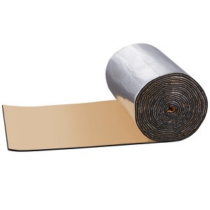VEVOR Car Sound Deadening Mat, 200 mil 36 sqft Automotive Sound Deadener, High Density Foam Sound Deadener Material & Heat Barrier, Silver - 1 of 4