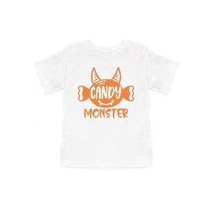 The Juniper Shop Candy Monster Horns Kids Short Sleeve Tee - 1 of 2