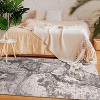 COZONY Washable Abstract Area Rug, Modern Non Slip Soft Carpet for Living Room Bedroom Nursery Dining Room - 3 of 4