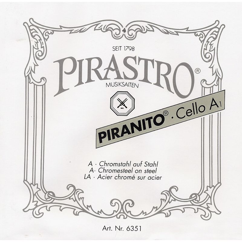 Pirastro Piranito Series Cello String Set, 1 of 4