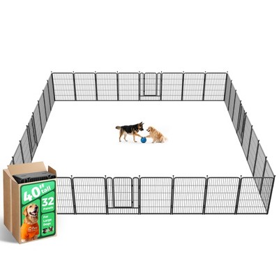 FXW Rollick Dog Playpen for Indoor, Yard, RV Camping, Panels for Puppy and Small Dogs│Patented