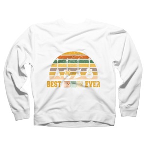 Adult Design By Humans Best Guitar Dad Ever Music Guitar Chord By BaoMinh Sweatshirt - 1 of 2