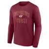 NCAA Virginia Tech Hokies Men's Long Sleeve T-Shirt - image 2 of 3