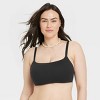 Women's Luxury Collection Bonded Microfiber Padded Scoop Bralette - Auden™ - 4 of 4