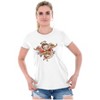 Women's Betty Boop Cartoon Lil' Angel Tattoo T Shirt Ladies Tee Brisco Brands - 4 of 4