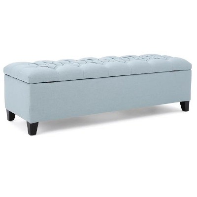 NicBex 51 Inch Modern Storage Ottoman,Entryway Bench with Legs for Bedroom and Living Room