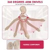 BestMassage Male/Female Mannequin Torso Dress Form Manikin Height Adjustable, Nature - 4 of 4