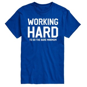 Men's - Instant Message - Working Hard Short Sleeve Graphic T-Shirt - 1 of 4