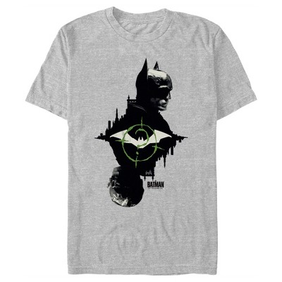 Men's The Batman Mirror Riddler Skyline T-shirt : Target