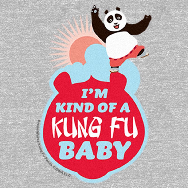 Infant's Kung Fu Panda Martial Art Baby Onesie, 2 of 4