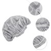 Unique Bargains Women Durable  Shower Cap for Hotel Travel 2pcs - 3 of 4