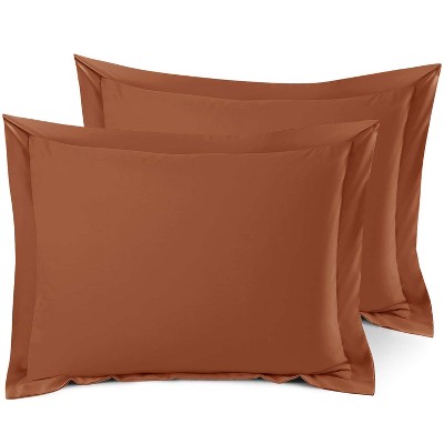 Nestl Soft Pillow Shams Set of 2, Double Brushed Microfiber Pillow Covers, Premium Pillow Shams With 1.5” Flange